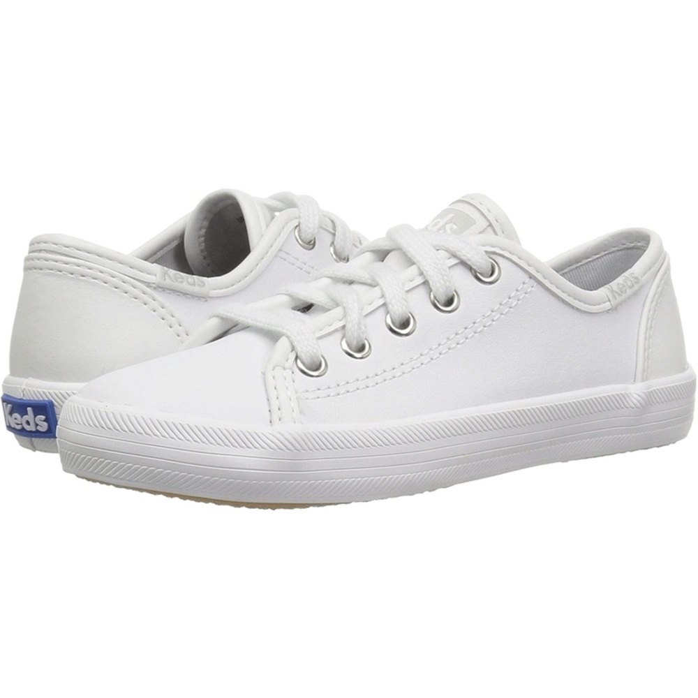Keds Kids Kickstart Core in white leather